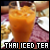 Thai iced tea fanlisting button