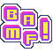 A pixel sticker that reads 'BAMF!' by XMenFan2001